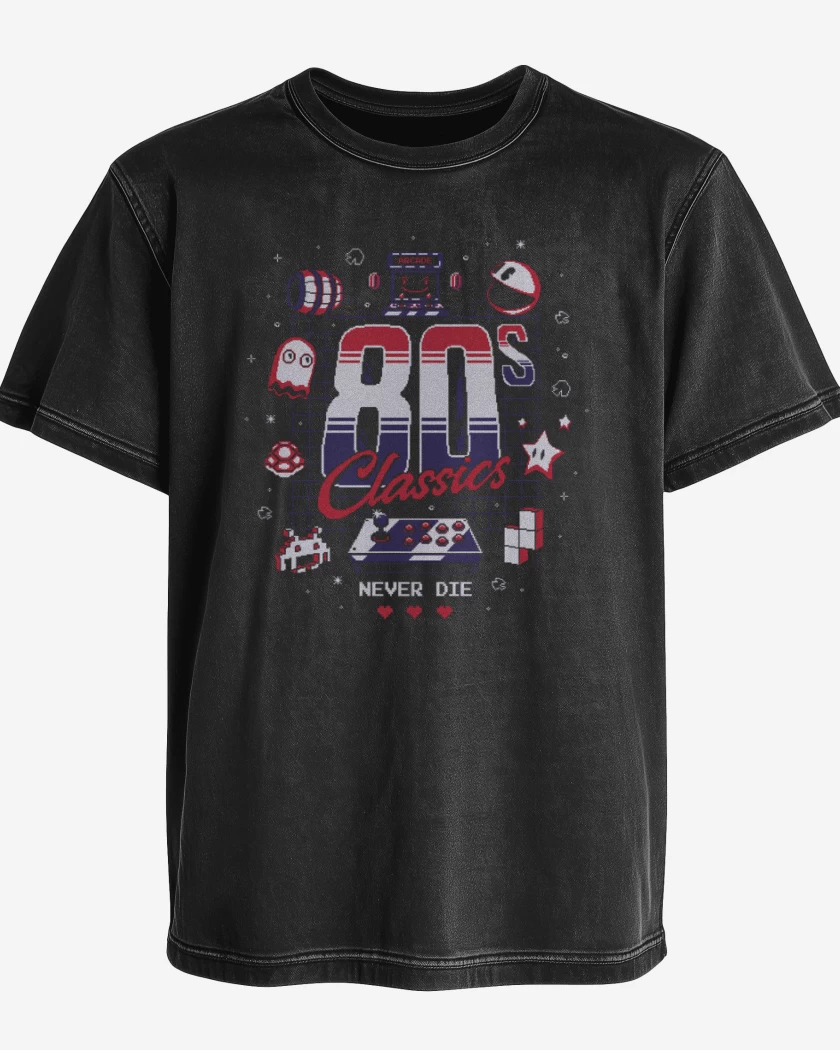 Polera desgastada Classics never die