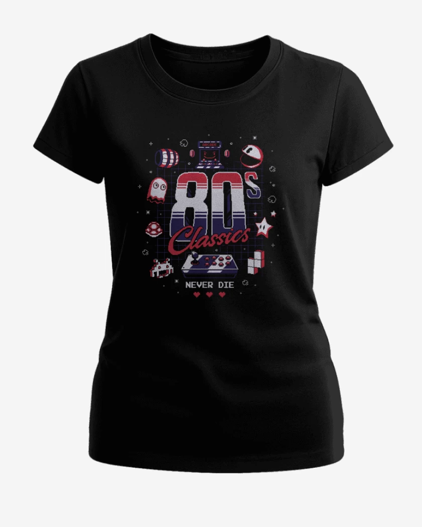 Polera de Mujer Negro de Classics never die