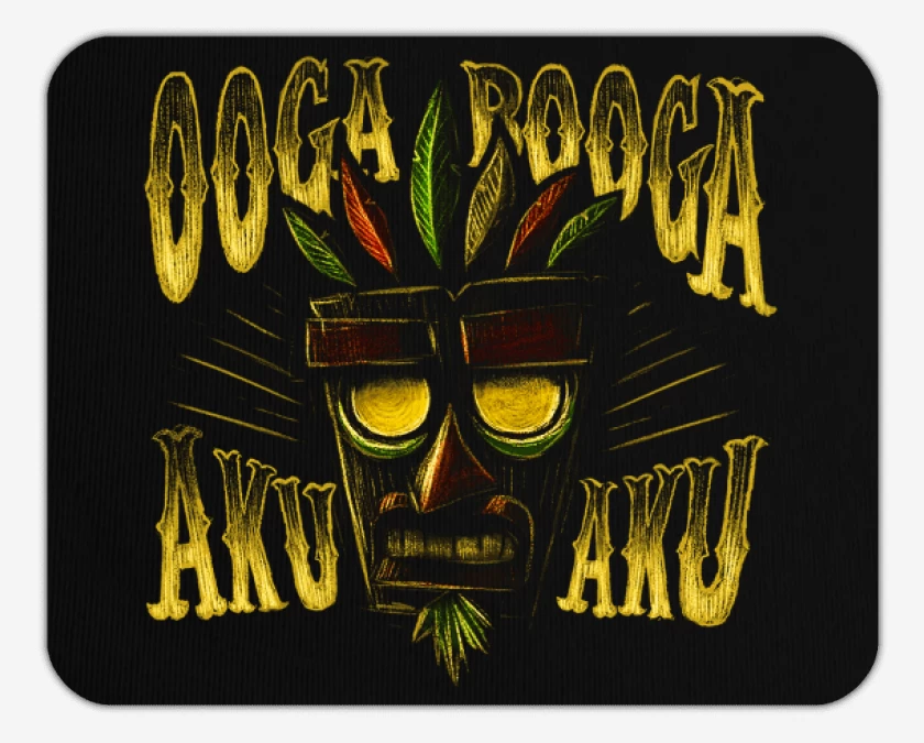 Mousepad aku aku 2