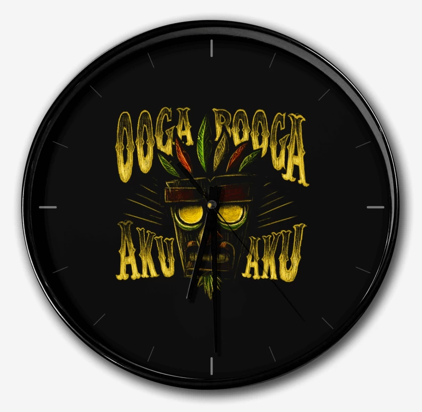 Reloj Negro de aku aku 2