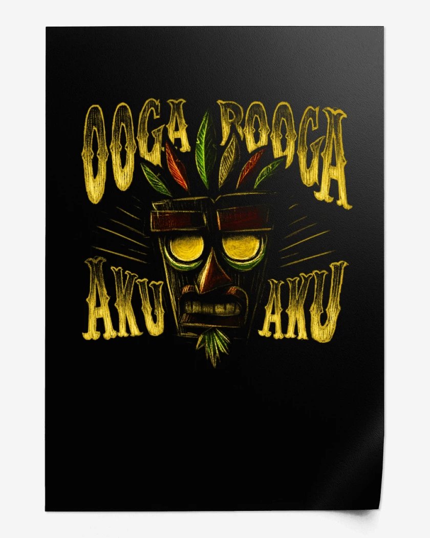 Print aku aku 2