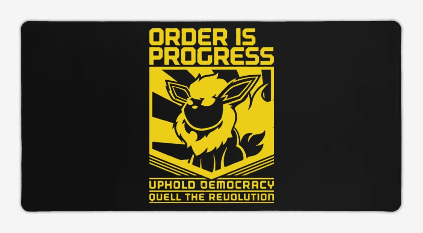 Mouse pad Gamer Order is progress - Flareon