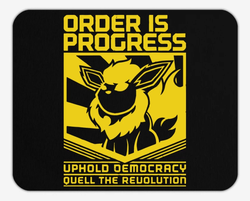 Mousepad Order is progress - Flareon