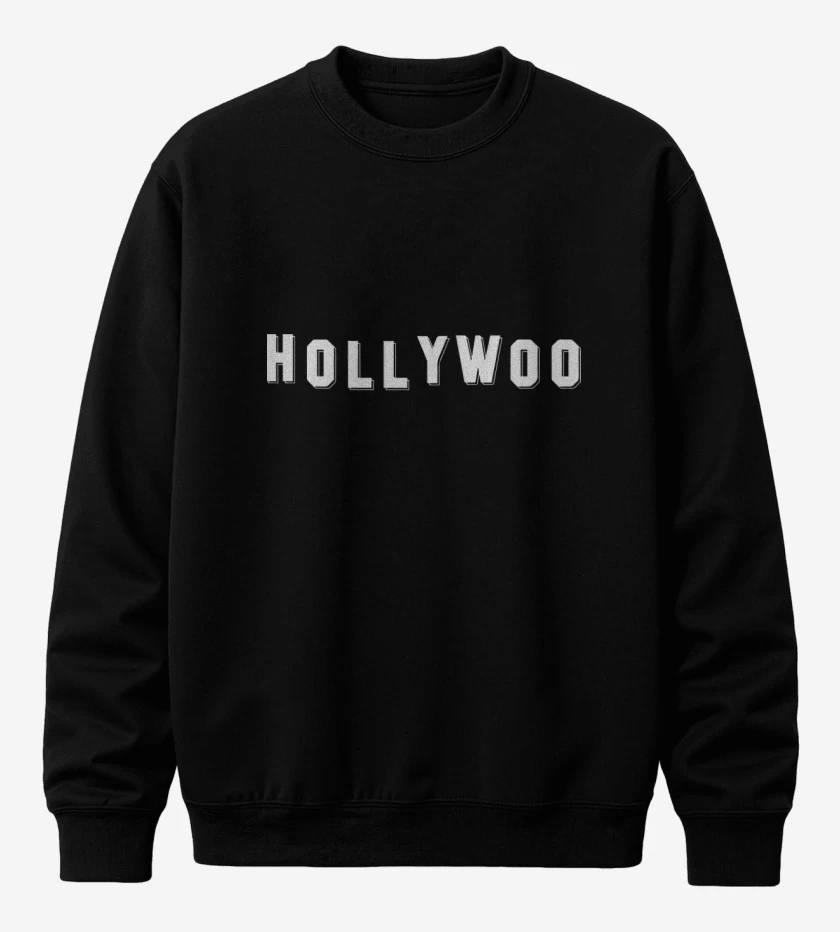 Poleron polo Negro de Holywoo