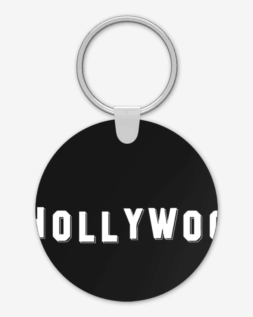 Llavero Negro de Holywoo