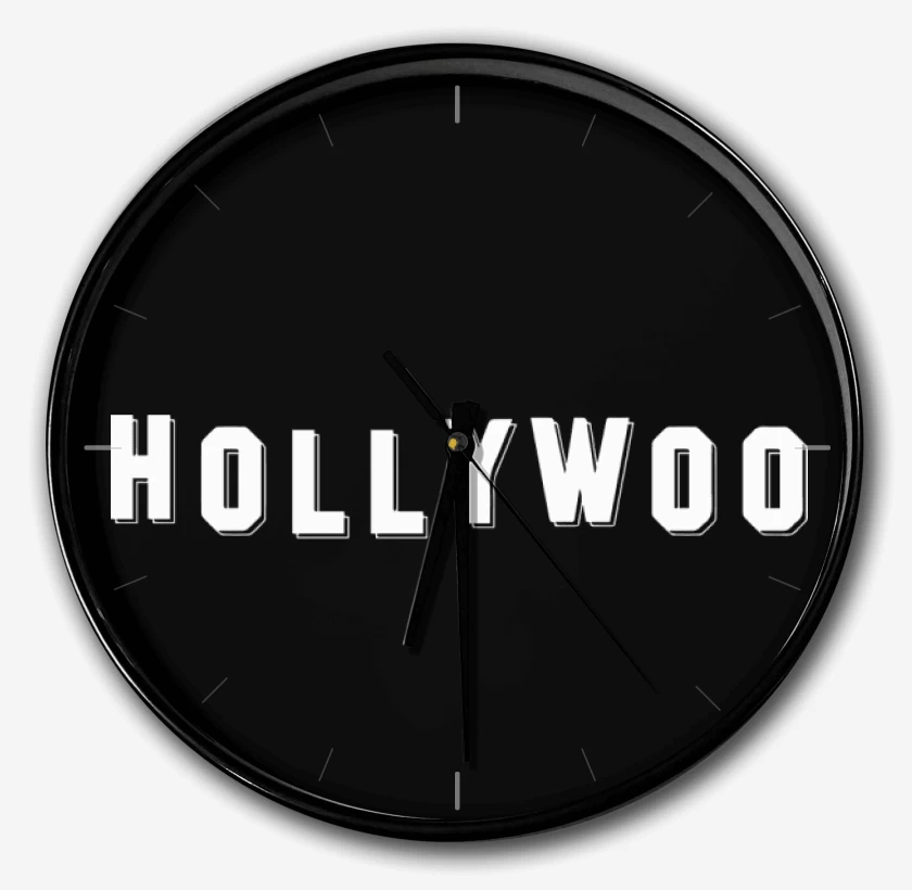 Reloj Negro de Holywoo
