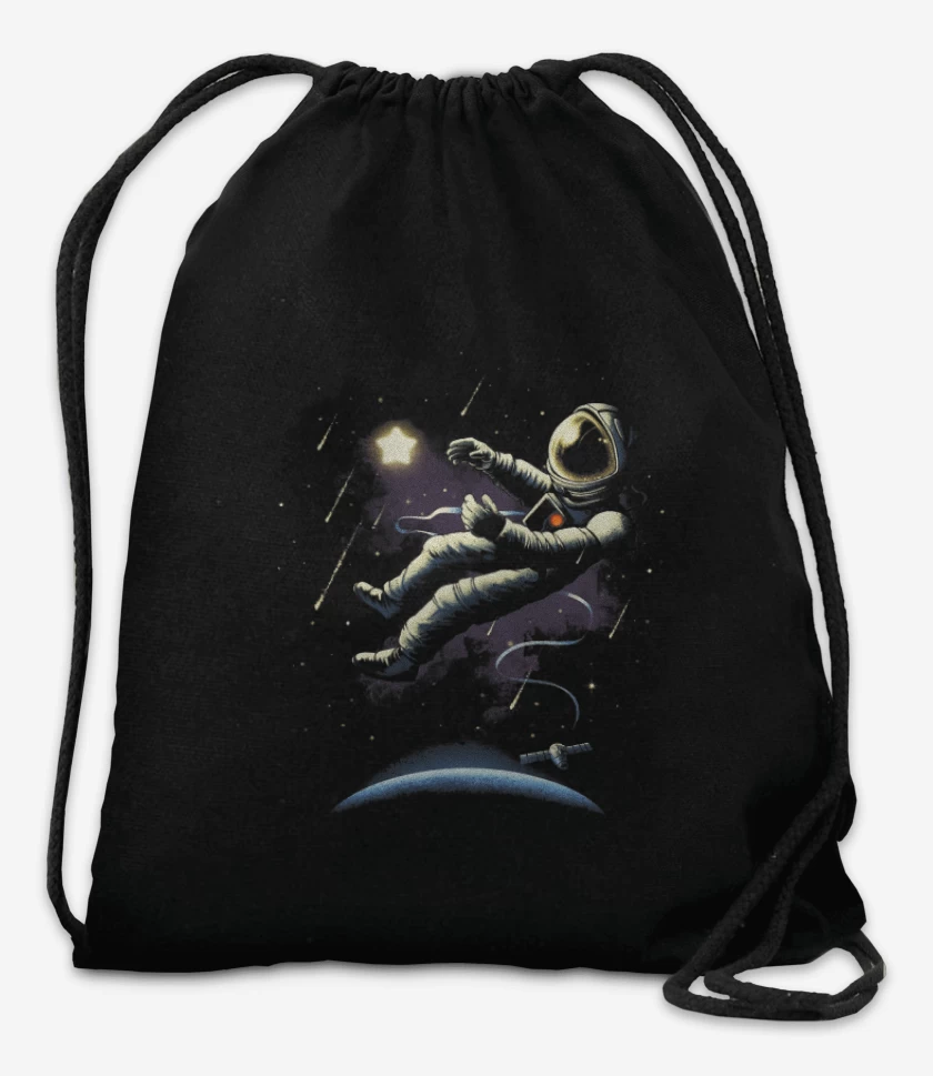 Mochila Negro de Astronauta 12