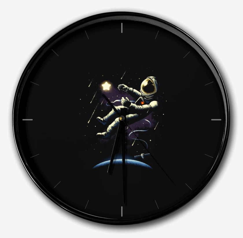 Reloj Negro de Astronauta 12