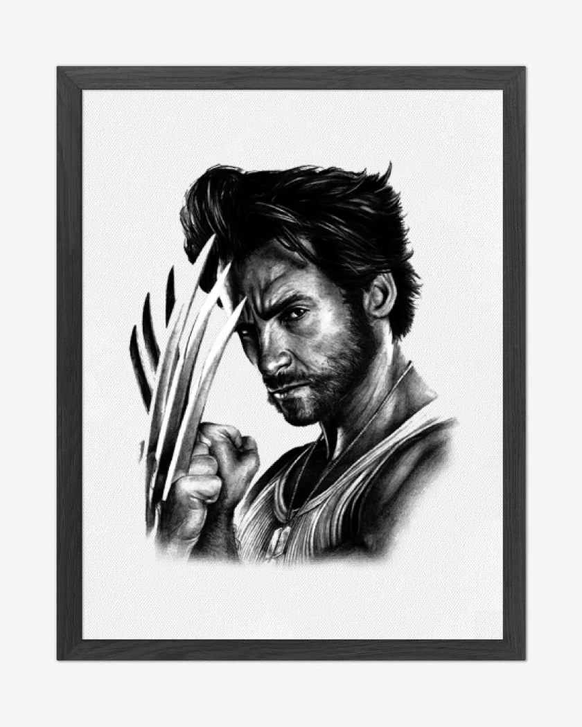 Cuadro decorativo Blanco de Logan full color