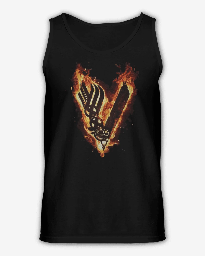 Sudadera Vikings fuego