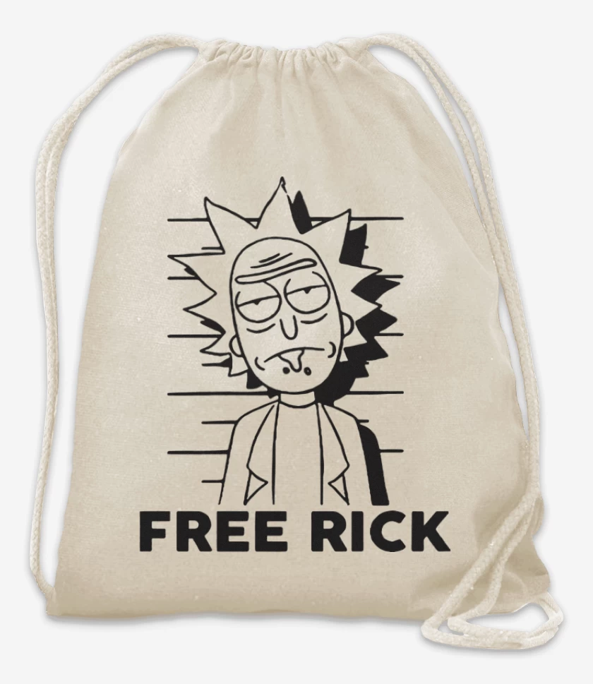 Mochila Blanco de Free rick vinilo