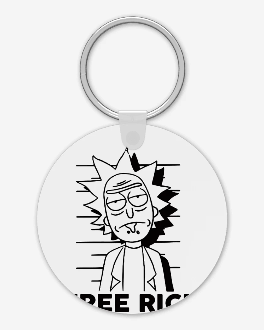 Llavero Free rick vinilo