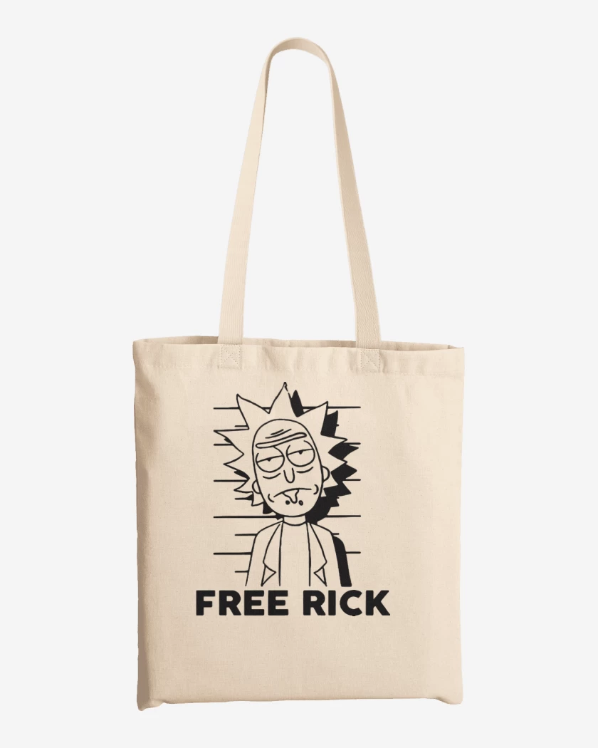 Totebag Free rick vinilo