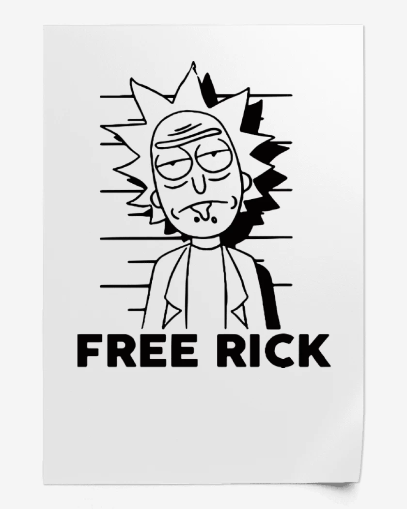 Print Free rick vinilo