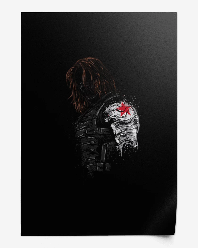 Print Winter soldier