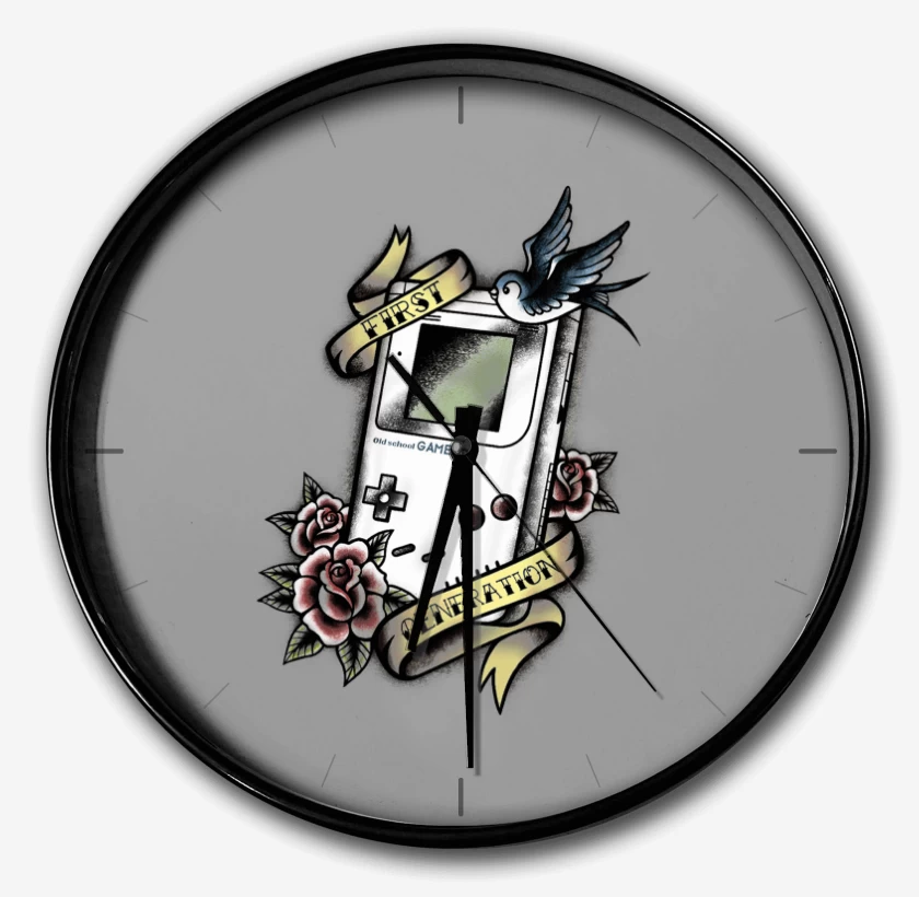 Reloj Gris Melange de Old school gamers