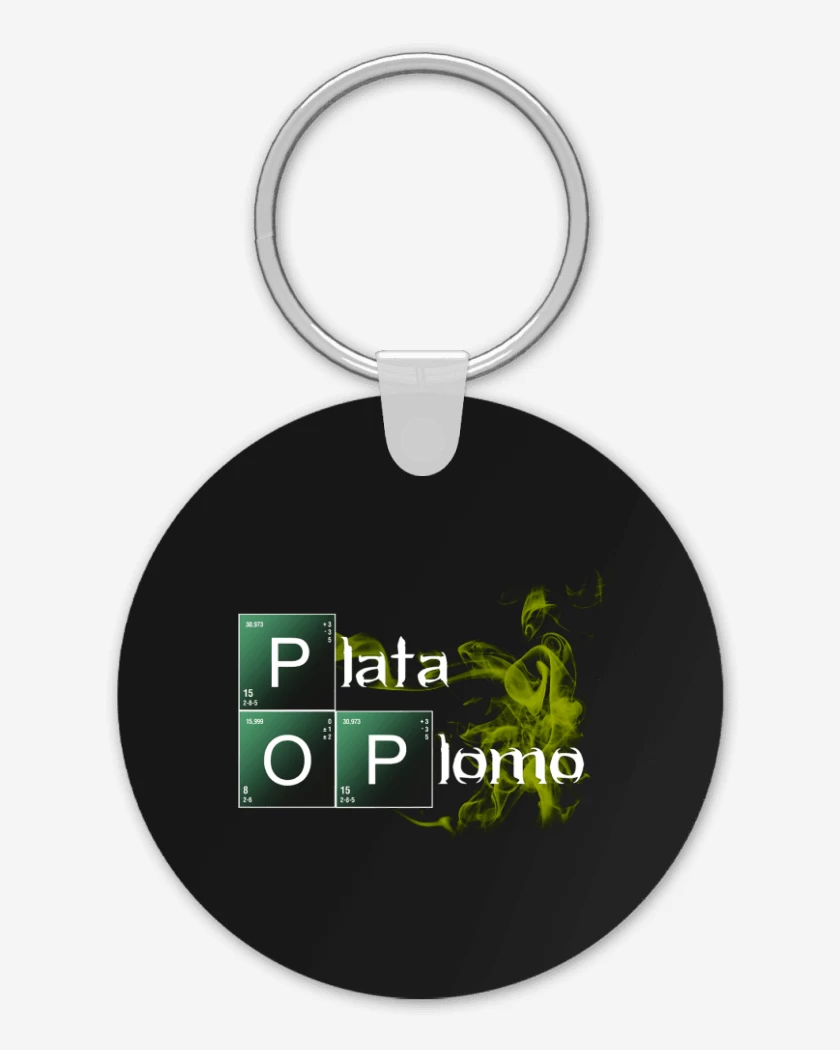 Llavero Plata o plomo