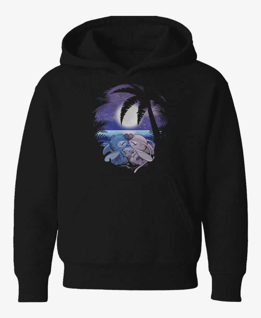 Poleron de niño Negro de Love stitch