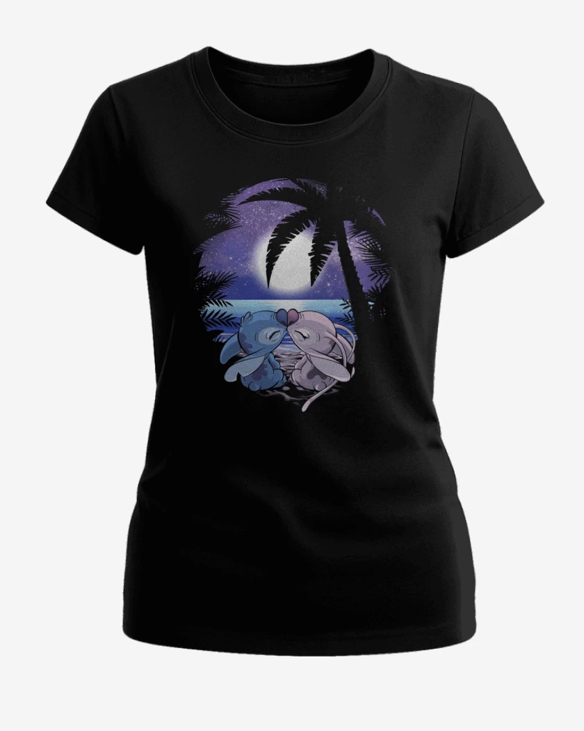 Polera de Mujer Negro de Love stitch