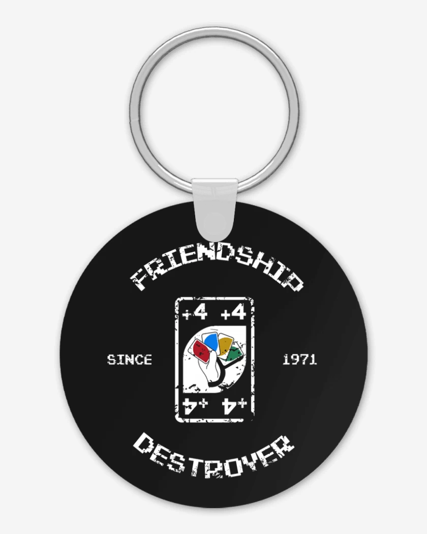 Llavero Negro de friendhip destroyer