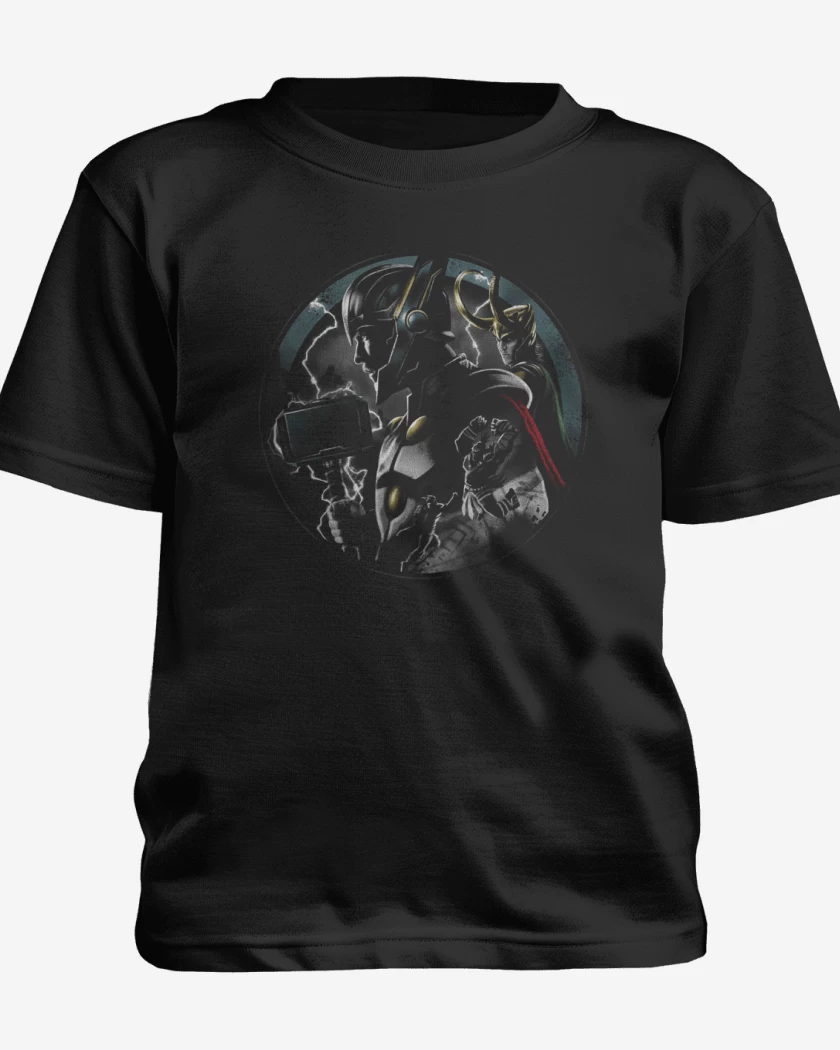 Polera de niño Negro de Thor ragnarok 3