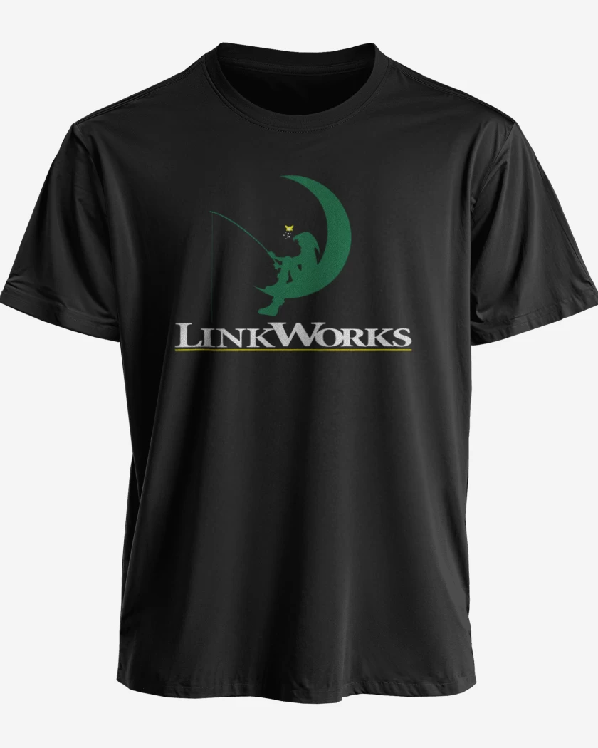Polera premium Negro de Link works 