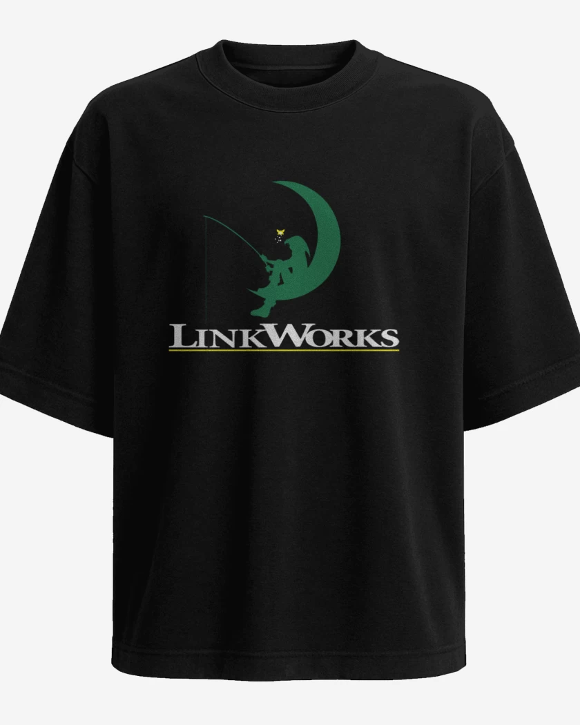 Polera Oversize Negro de Link works 