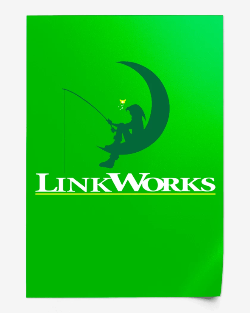 Print Verde jade de Link works 