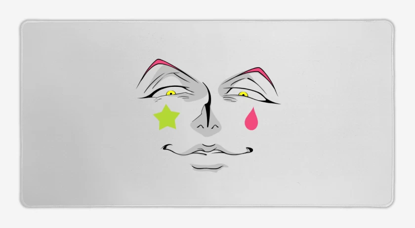 Mouse pad Gamer Blanco de Hisoka 2