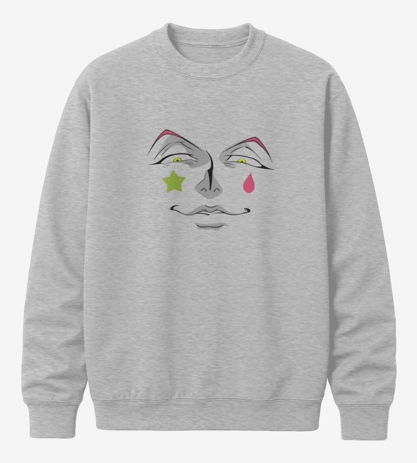 Poleron polo Gris Melange de Hisoka 2
