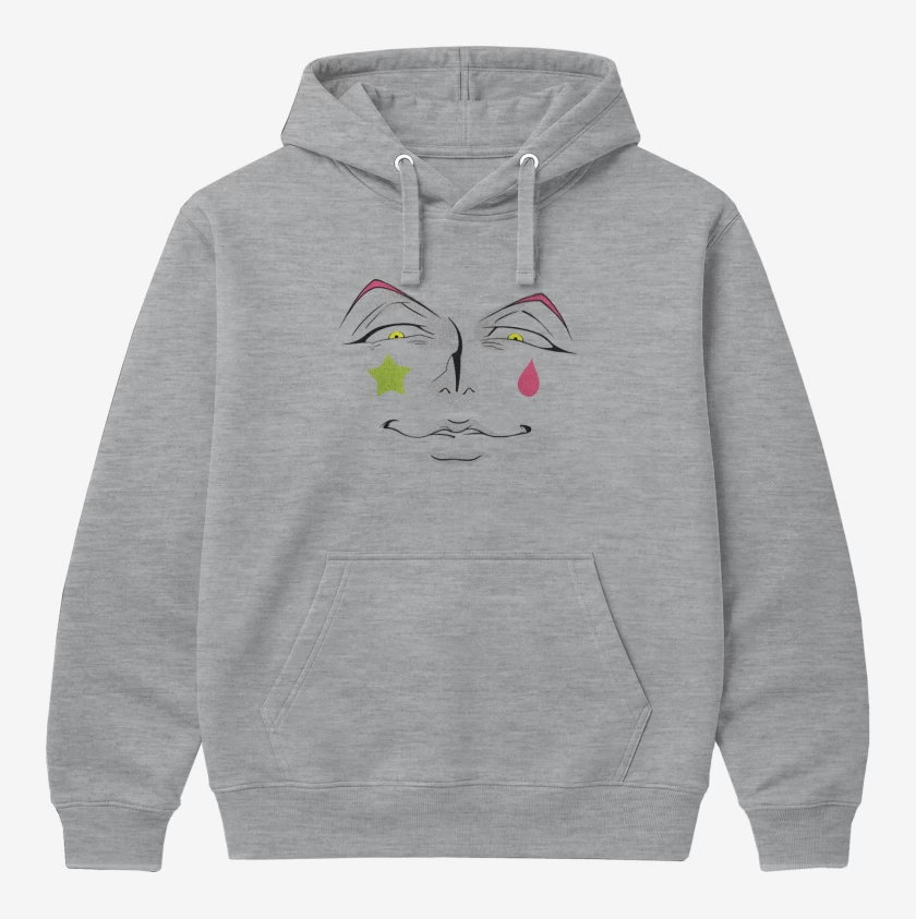 Polerón Canguro Gris Melange de Hisoka 2