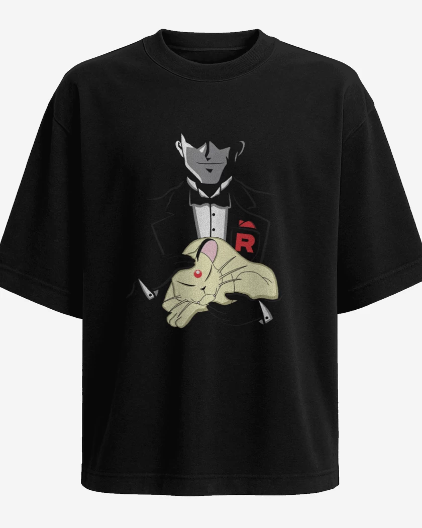 Polera Oversize Negro de Giovanni