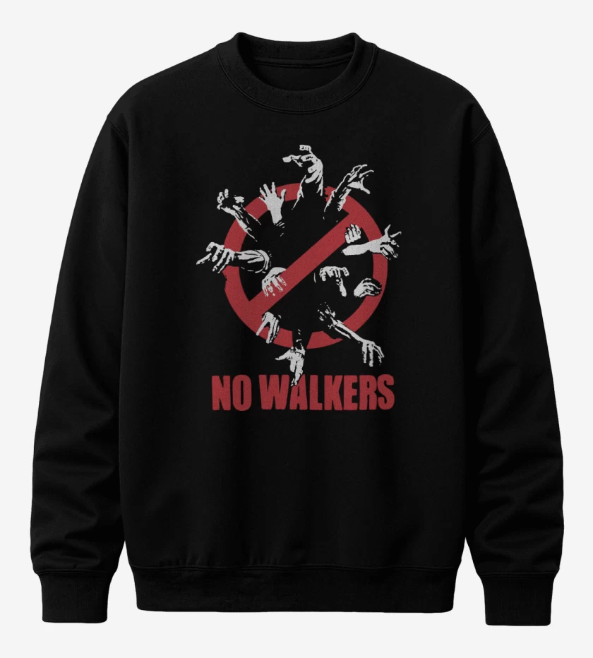 Poleron polo Negro de No Walkers