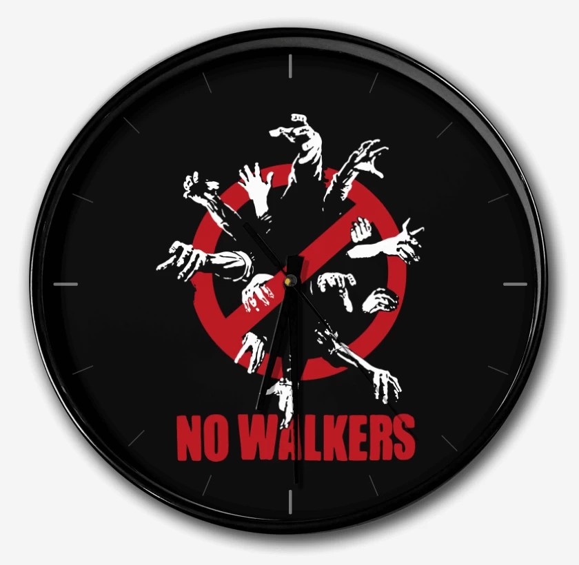 Reloj Negro de No Walkers