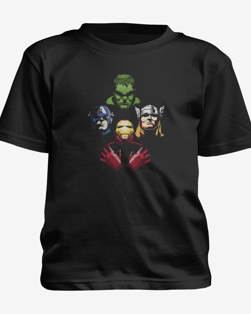 Polera de niño Negro de Rhapsody marvel