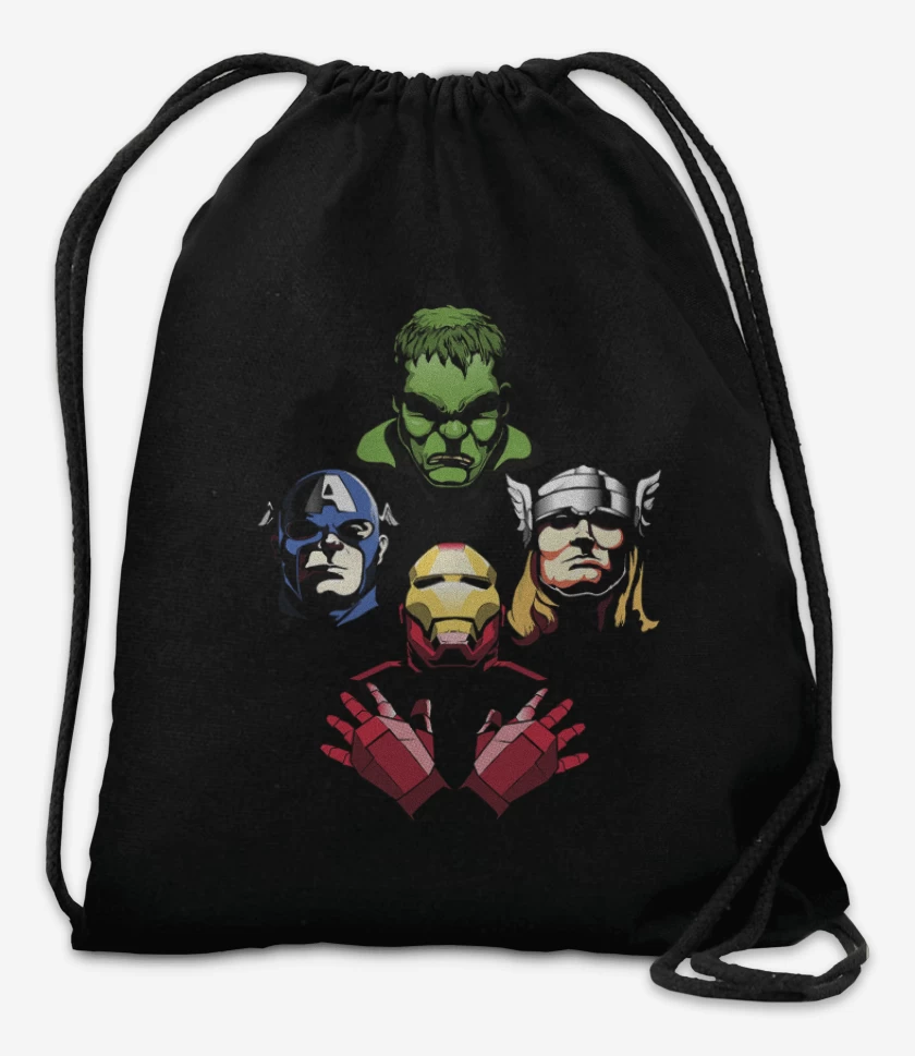 Mochila Negro de Rhapsody marvel