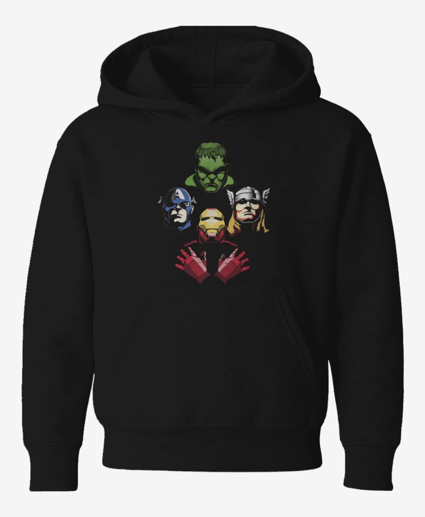 Poleron de niño Negro de Rhapsody marvel