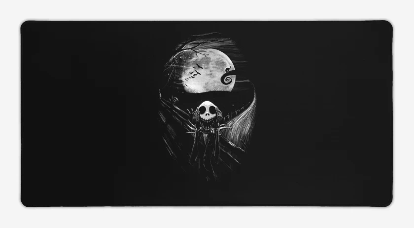 Mouse pad Gamer Negro de Scream jack