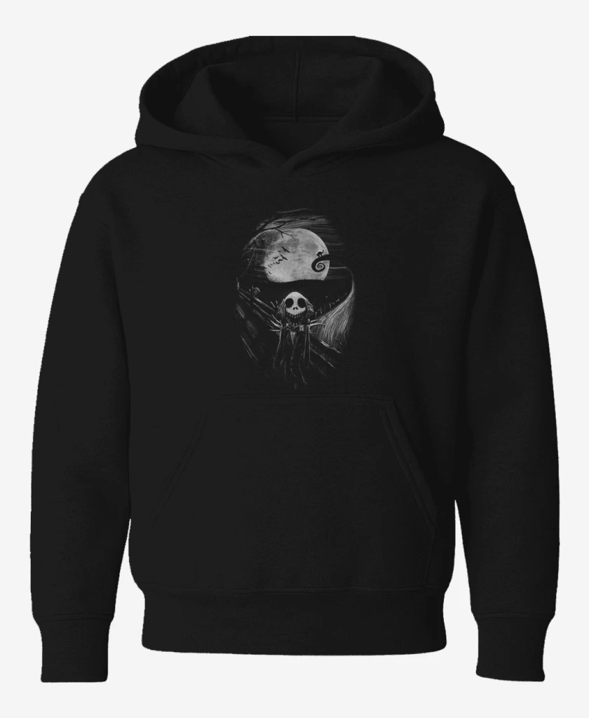 Poleron de niño Negro de Scream jack