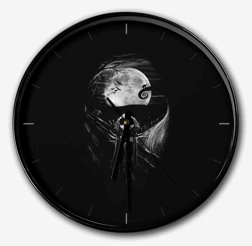 Reloj Negro de Scream jack