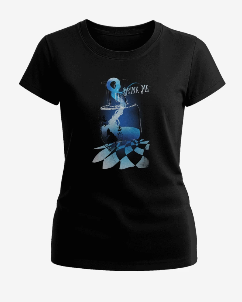 Polera de Mujer Negro de Drink me 