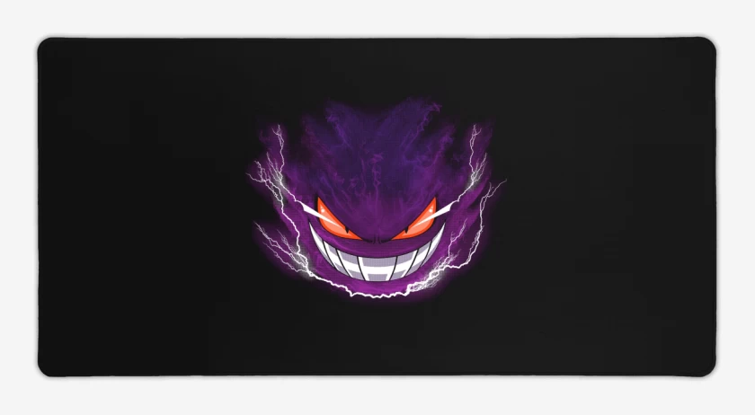 Mouse pad Gamer Negro de Gengar 3