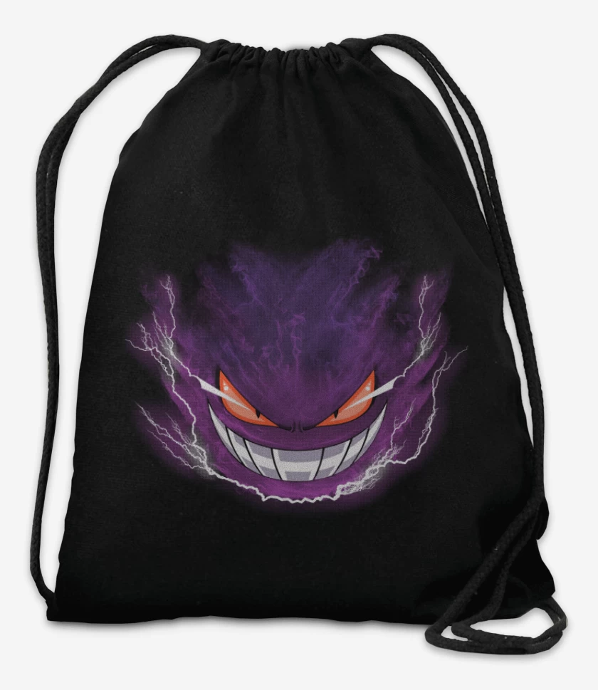 Mochila Negro de Gengar 3