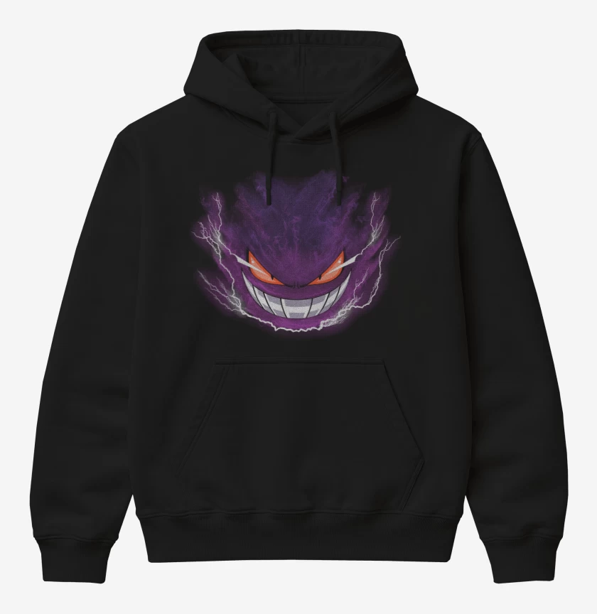 Poleron Canguro básico Gengar 3
