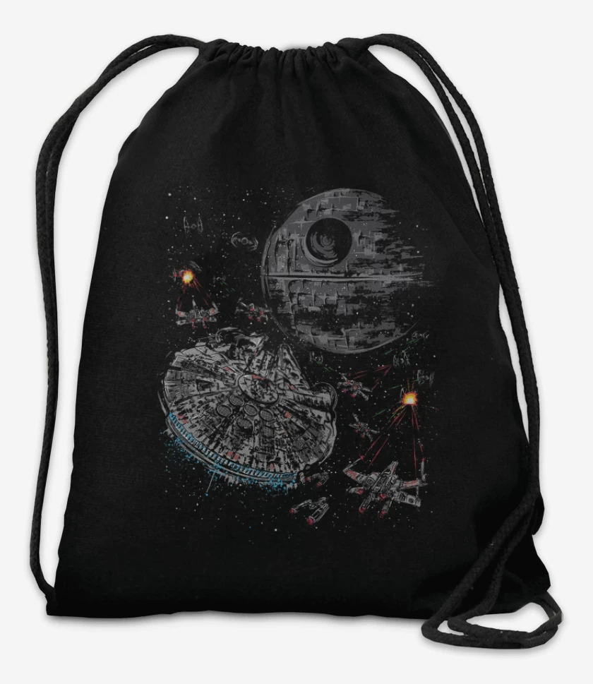 Mochila Negro de Star wars 3 