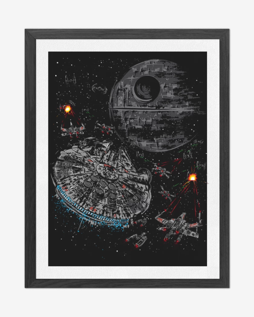 Cuadro decorativo Star wars 3 