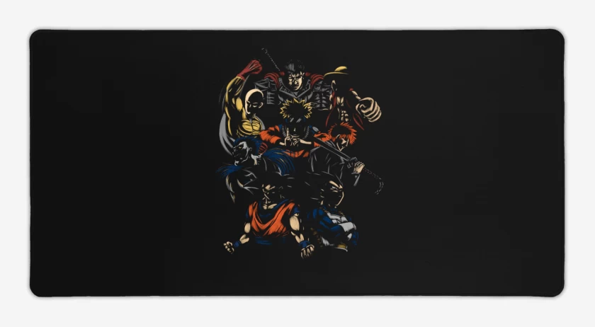 Mouse pad Gamer Goku vegeta y los demas
