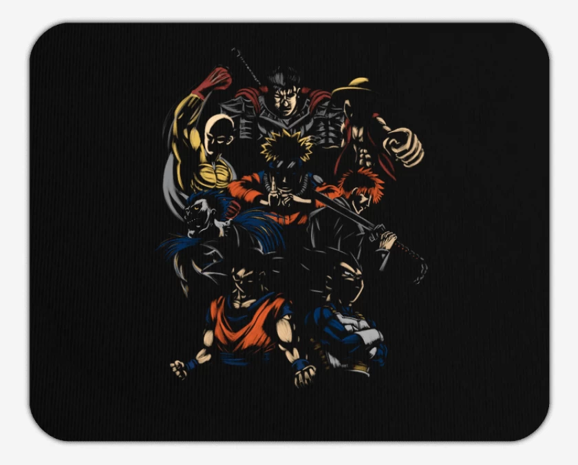 Mousepad Goku vegeta y los demas