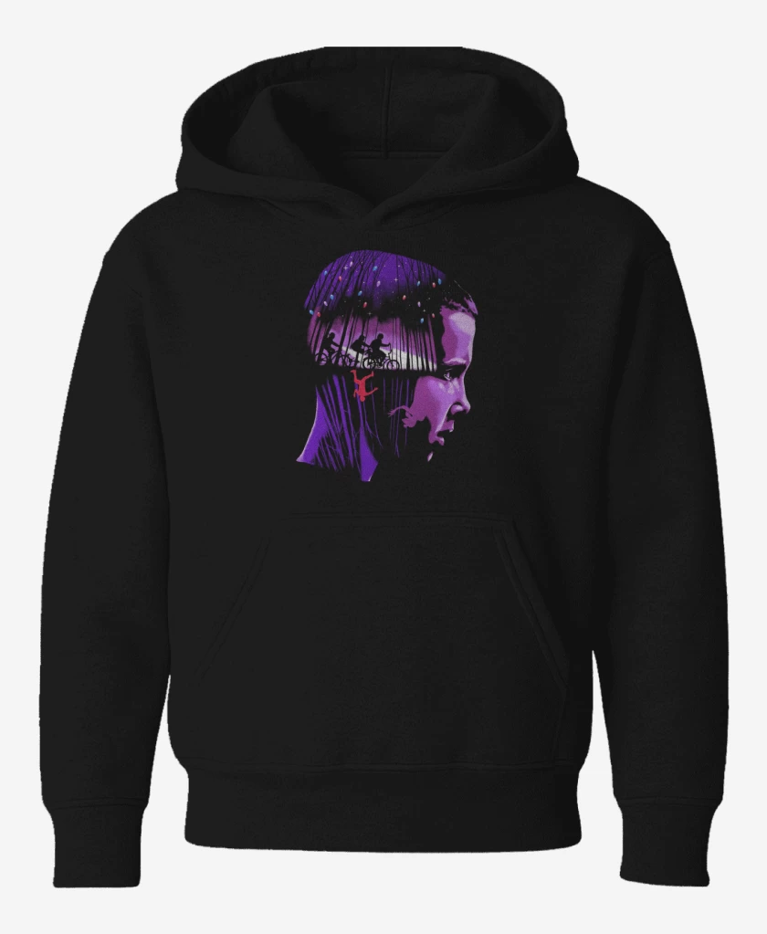 Poleron de niño Negro de Eleven