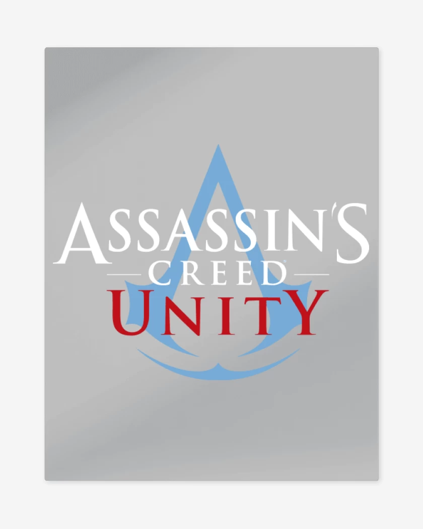 Print metalico Gris Melange de AC - Unity